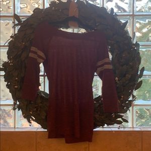 Medium comfy jersey knit sweater